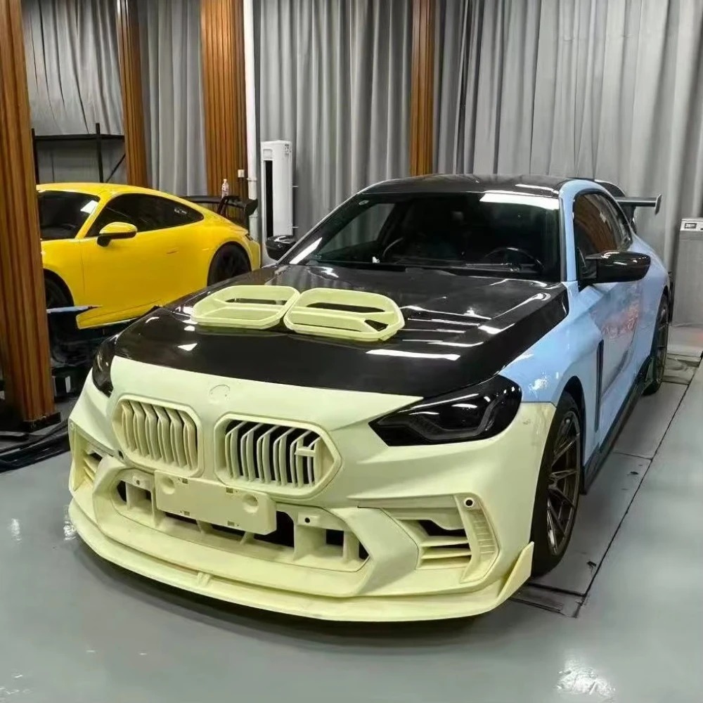 ADOR Body Kits for  M2 G87 Excellent Quality Prepreg Dry Carbon Fiber Front Lip Side Skirt Rear Diffuser Hood Fender